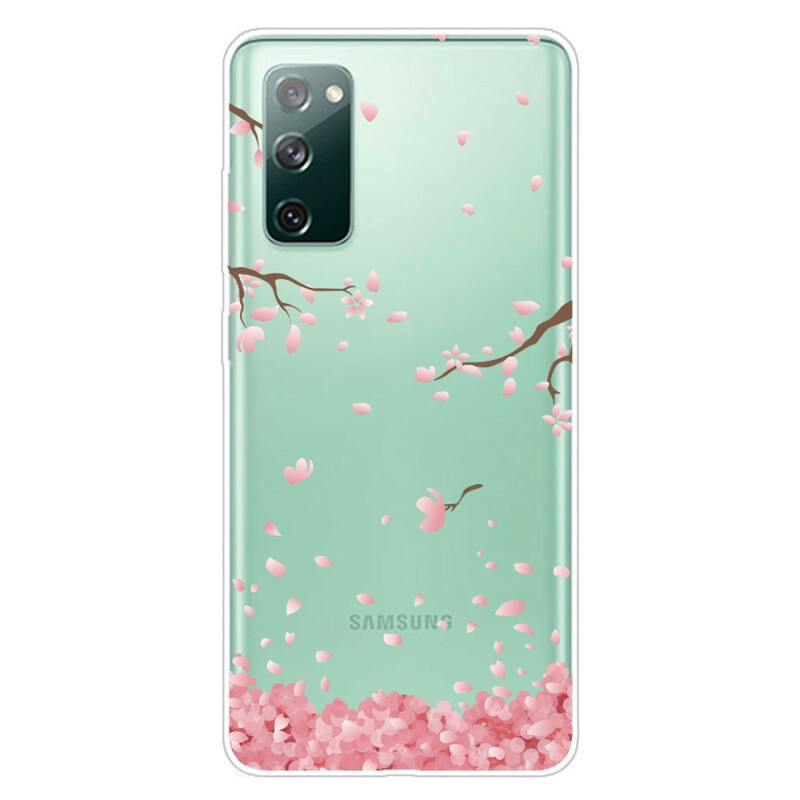 Case Samsung Galaxy S20 FE Branches with Flowers