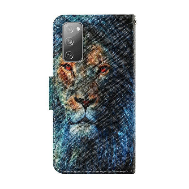 Samsung Galaxy S20 FE Lion Case with Strap