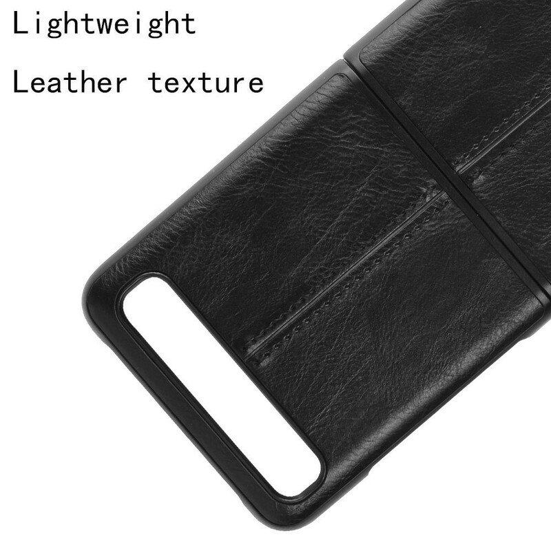 Samsung Galaxy Z Flip Leather effect Seam case