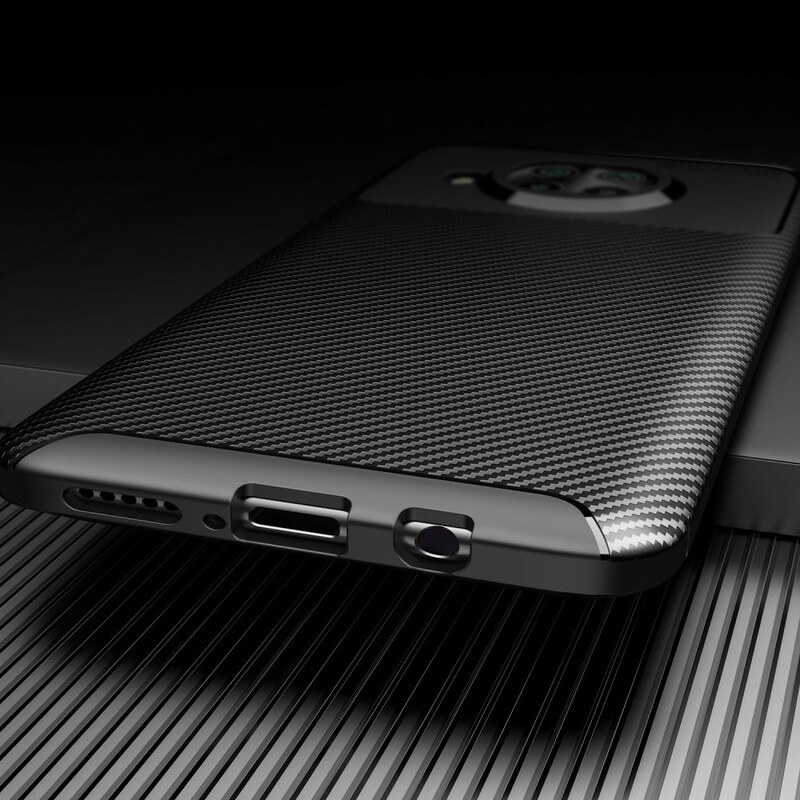 Xiaomi Mi 10T Lite Soft Case Carbon Fiber Texture