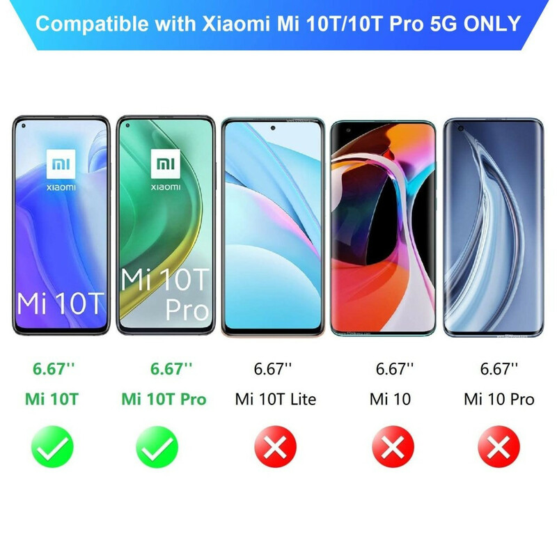 Case Xiaomi Mi 10T / 10T Pro Transparent