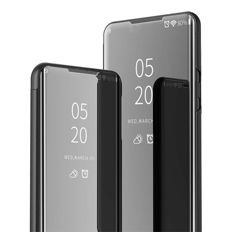 View Cover Oppo A53 Miroir et Simili Cuir