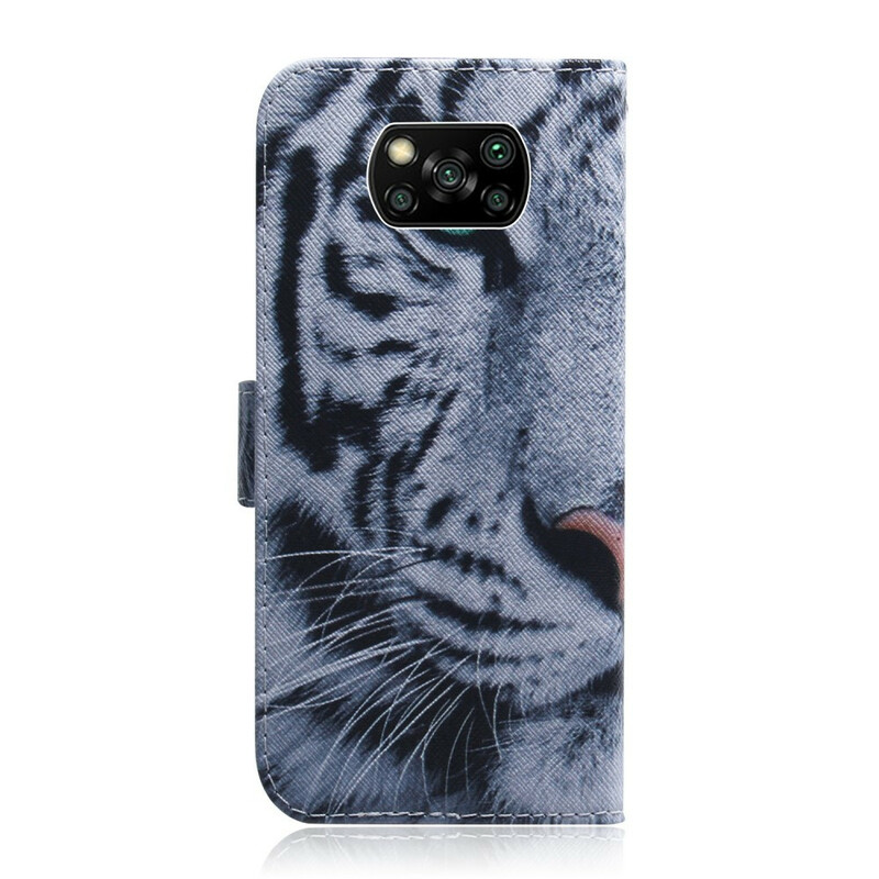 Cover Xiaomi Poco X3 Face de Tiger