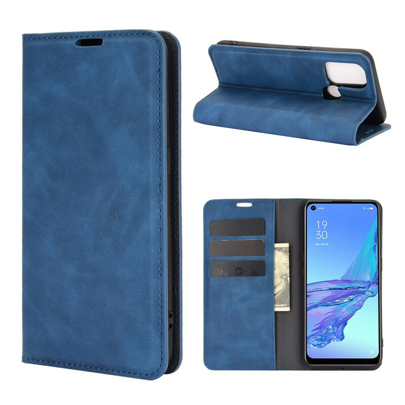 Flip Cover Oppo A53 Soft Leather Effect Flip Cover Oppo A53 Soft Leather Effect