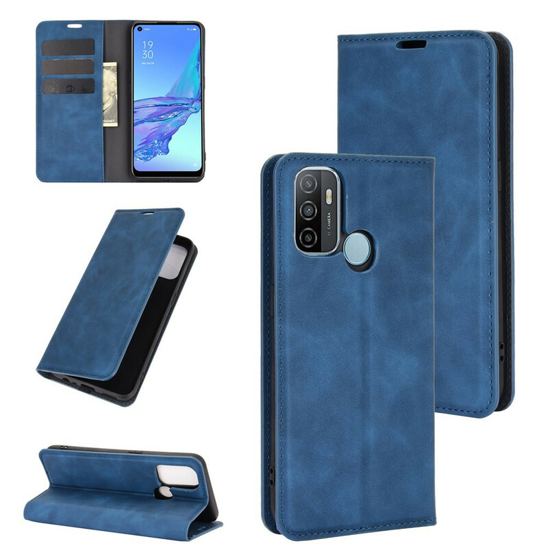 Flip Cover Oppo A53 Soft Leather Effect Flip Cover Oppo A53 Soft Leather Effect