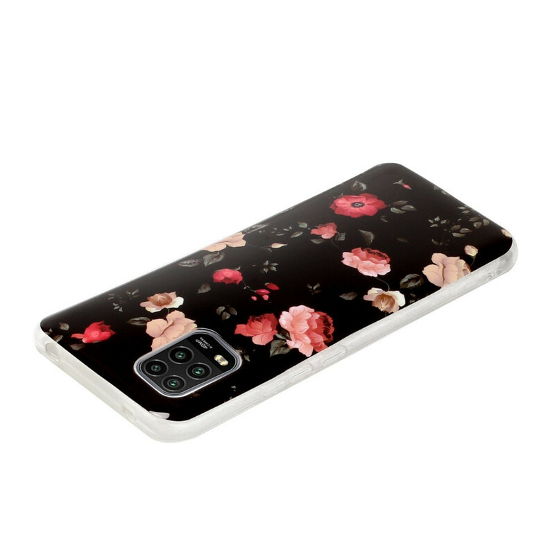 Case Xiaomi Mi 10 Lite Fluorescent Floralies