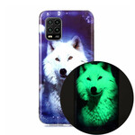 Xiaomi Mi 10 Lite Wolf Series Fluorescent Case