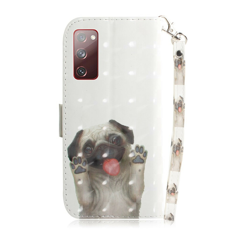 Samsung Galaxy S20 FE Love My Dog Strap Case