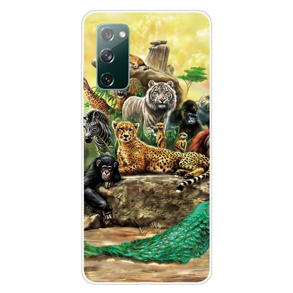 Case Samsung Galaxy S20 FE Safari Animals