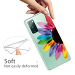 Samsung Galaxy S20 FE Colorful Flower Case