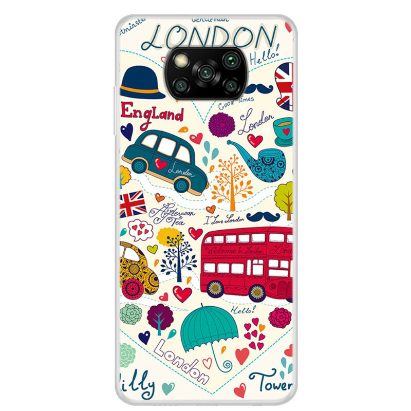 Case Xiaomi Poco X3 London Life