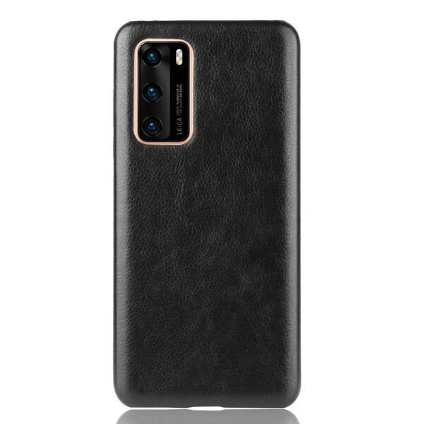 Huawei P40 Leather Effect Cover Lychee Performance