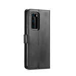 Cover Huawei P40 LC.IMEEKE Effet Cuir