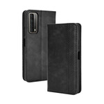 Flip Cover Huawei P Smart 2021 Leather Effect Vintage Styled
