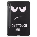 Smart Case Samsung Galaxy Tab S7 Porte-Stylet Don't Touch Me