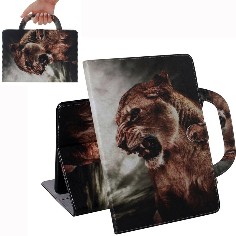 Samsung Galaxy Tab S7 Lion Case with Handle