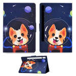 Cover Samsung Galaxy Tab S7 Space Dog