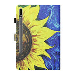 Case Samsung Galaxy Tab S7 Sunflower Painted
