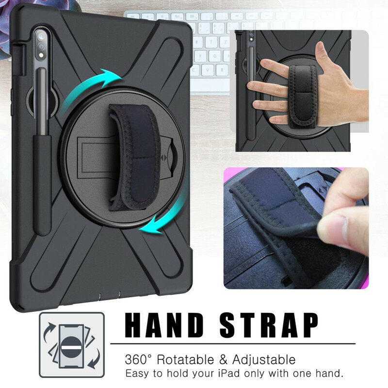 Samsung Galaxy Tab S7 Utra Resistant Case with Strap