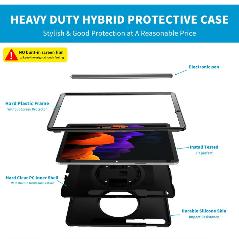Samsung Galaxy Tab S7 Multi-Functional Business Case