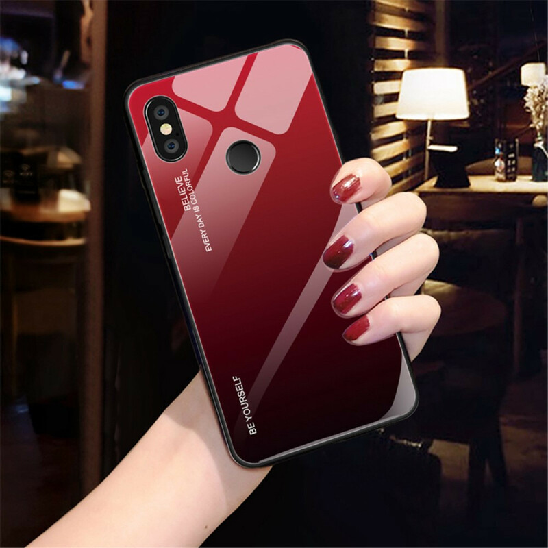 Xiaomi Redmi Note 5 Tempered Glass Case Be Yourself