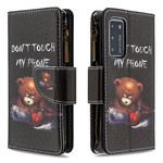 Huawei P40 Zipped Pocket Bear Case