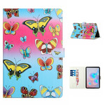 Cover Samsung Galaxy Tab S7 Plus Butterflies