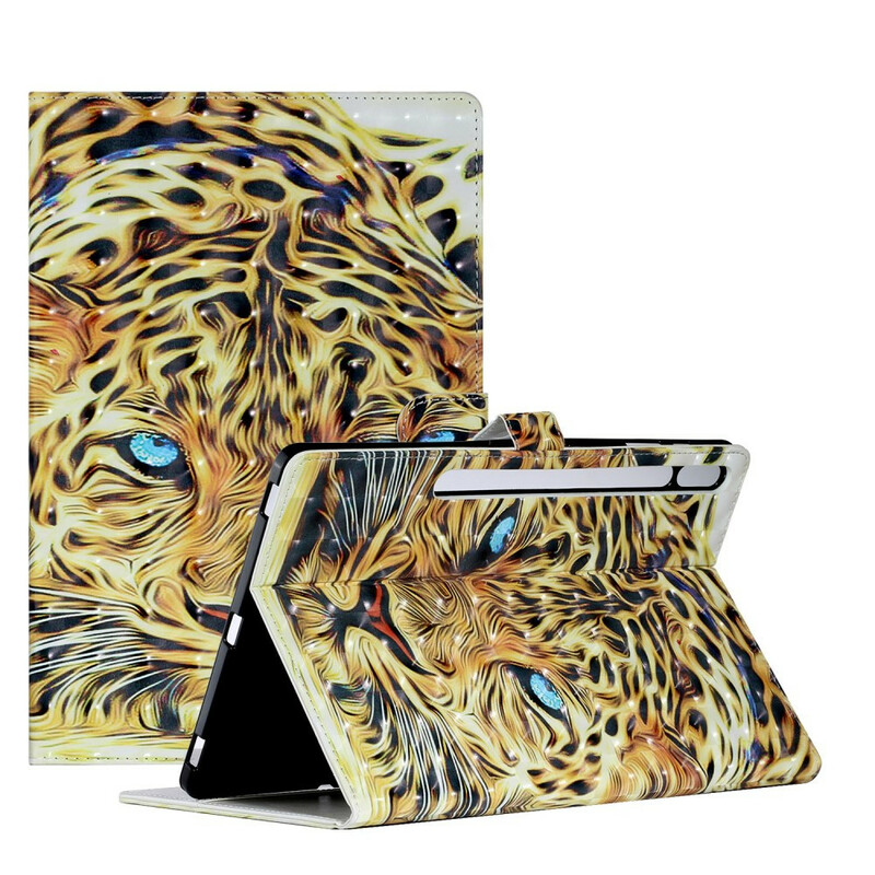 Cover Samsung Galaxy Tab S67 Plus Tiger Art
