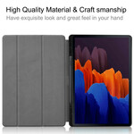 Smart Case Samsung Galaxy Tab S7 Plus Three Flaps Stylus Holder