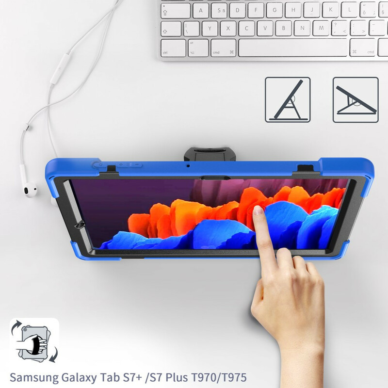 Coque Samsung Galaxy Tab S8 Plus / S7 Plus Ultra Résistante