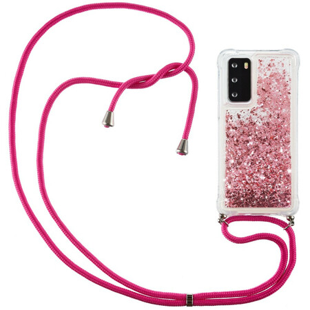 Huawei P40 Glitter Case with Cord