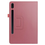Samsung Galaxy Tab S7 Plus Leather Case Lychee
