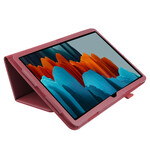 Samsung Galaxy Tab S7 Plus Leather Case Lychee