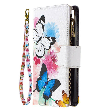 Cover Realme C11 Zipped Pocket Flower