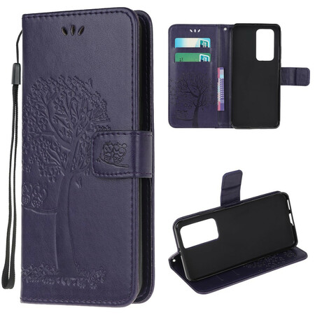 Xiaomi Mi 10T / 10T Pro Tree and Owl Strap Case