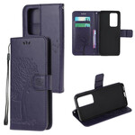 Xiaomi Mi 10T / 10T Pro Tree and Owl Strap Case