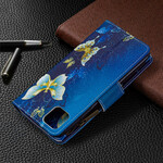 Cover Realme C11 Zipped Pocket Golden Butterflies