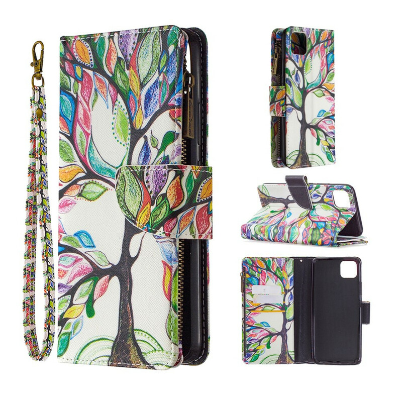 Cover Realme C11 Zipped Pocket Tree