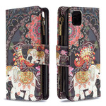 Realme C11 Elephant Zipped Pocket Case
