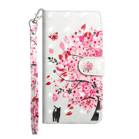 Cover Realme C11 Arbre Rose