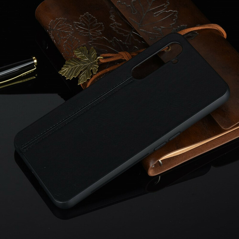 Case Realme X50 Pro Style Cuir Coutures