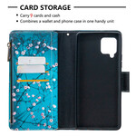 Case Samsung Galaxy A42 5G Zipped Pocket Tree