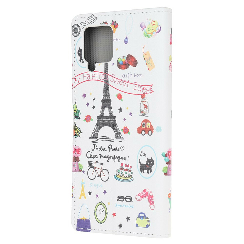 Samsung Galaxy A42 5G Case I love Paris