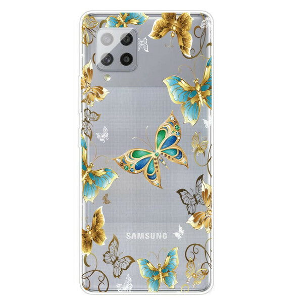 Case Samsung Galaxy A42 5G Butterflies Design