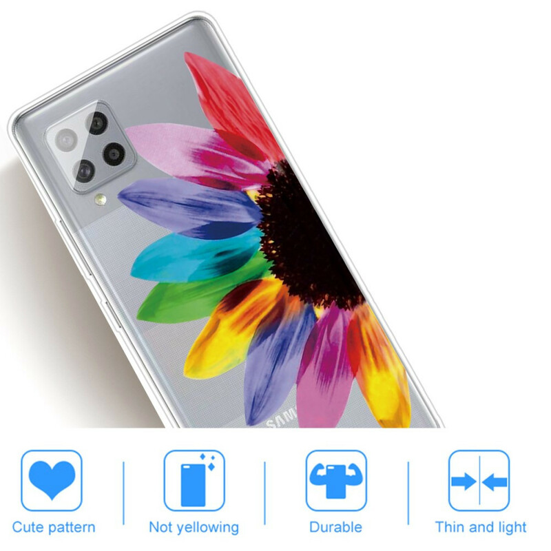 Samsung Galaxy A42 5G Colorful Flower Case