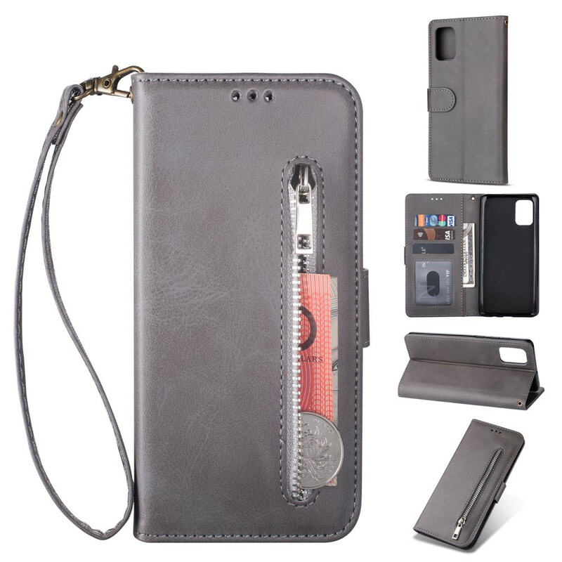 Samsung Galaxy A51 5G Case Wallet with Strap