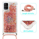 Samsung Galaxy A51 5G Glitter Case with Lanyard