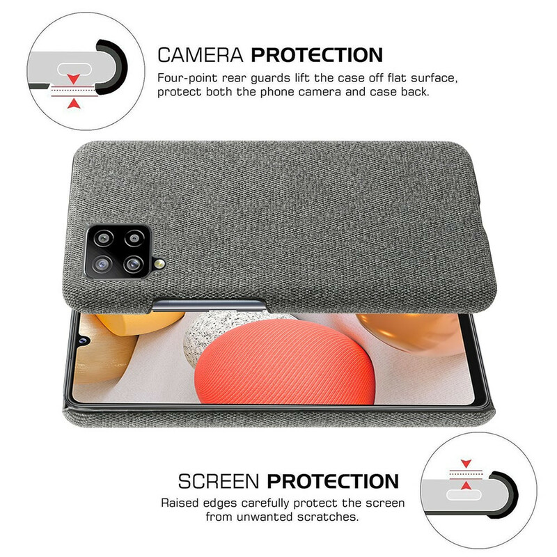 Case Samsung Galaxy A42 5G Texture Tissu