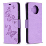 Xiaomi Mi 10T Lite Strap Printed Butterflies Case