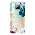 Xiaomi Mi 10T Lite Transparent Watercolor Flower Case